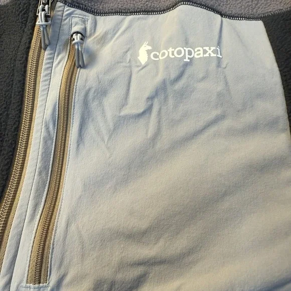 Cotopaxi Abrazo Fleece Jacket Full Zip 3XL Mens Black Gray Colorblock Coat - Picture 5 of 7